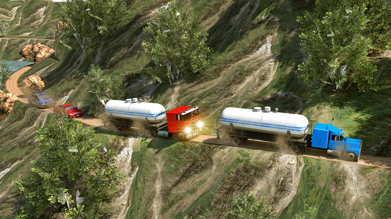 Oil Tanker Truck Simulator: Hill Driving_截图_2