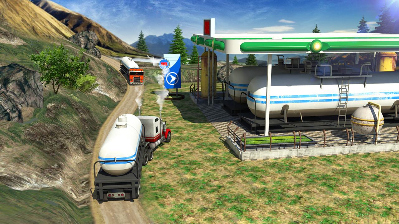 Oil Tanker Truck Simulator: Hill Driving_截图_4