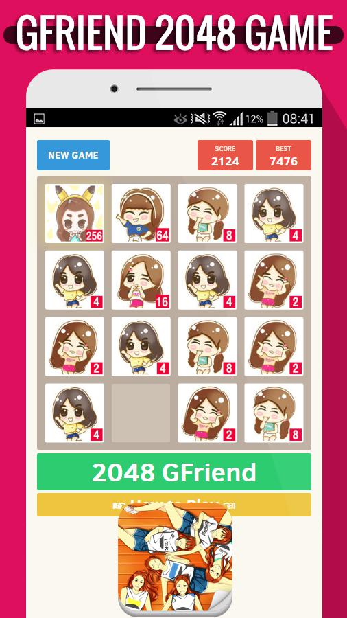 2048 GFriend KPop Game_游戏简介_图2