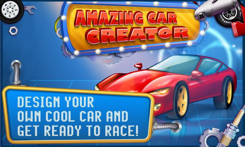 Amazing Car Creator Kids Game
