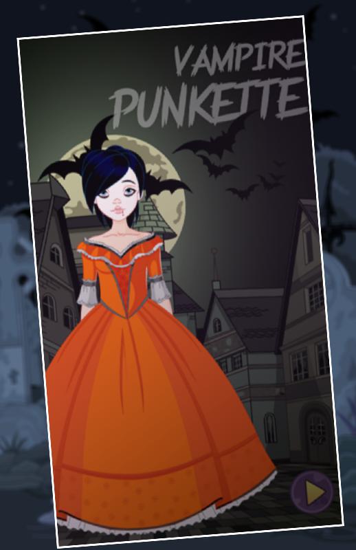 Dress Up Game Vampire Punkette