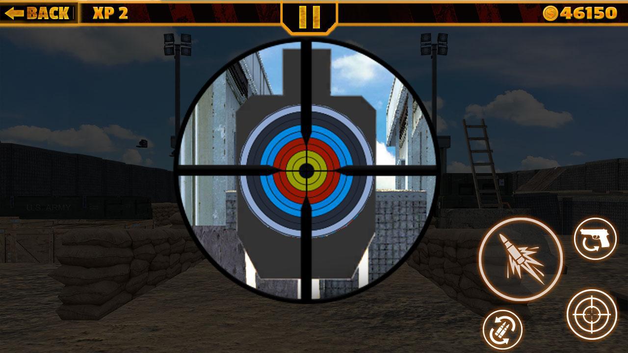 real range shooting : army training free game