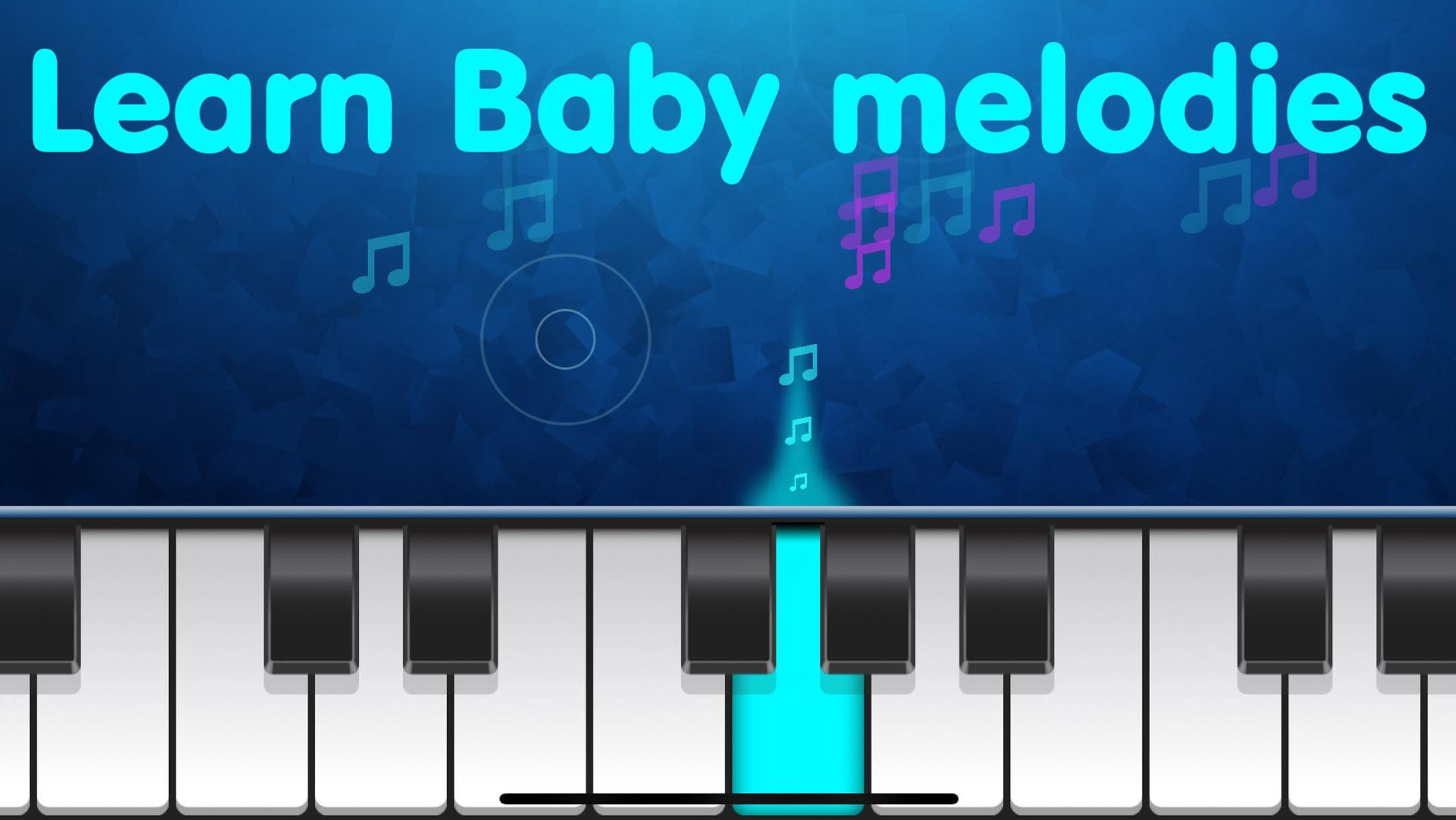 Baby games: piano for toddlers - fun kid's music_截图_2