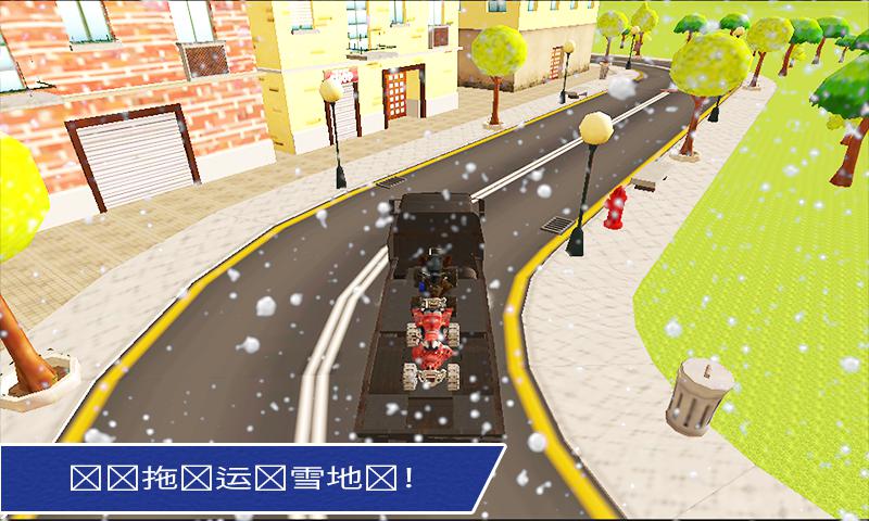 雪上运输运输卡车3D_游戏简介_图4