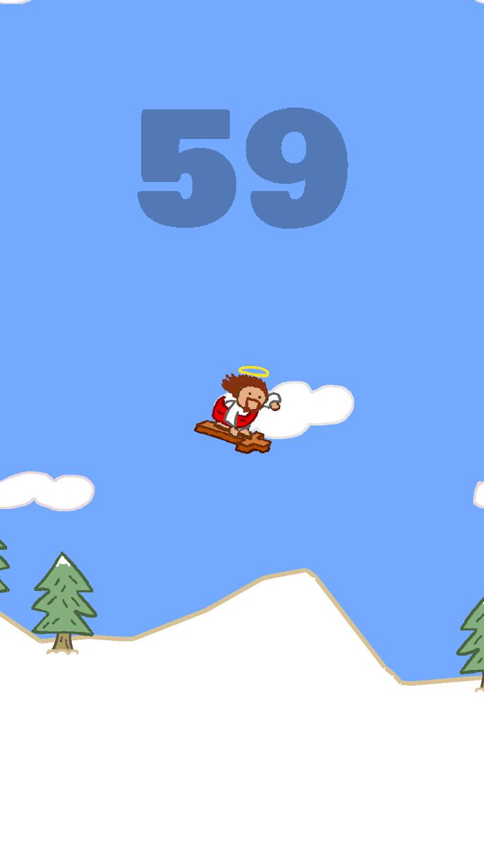Snowboarding Jesus