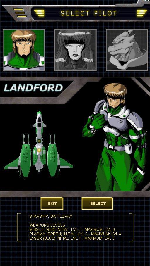Battleray Starfighter Beta