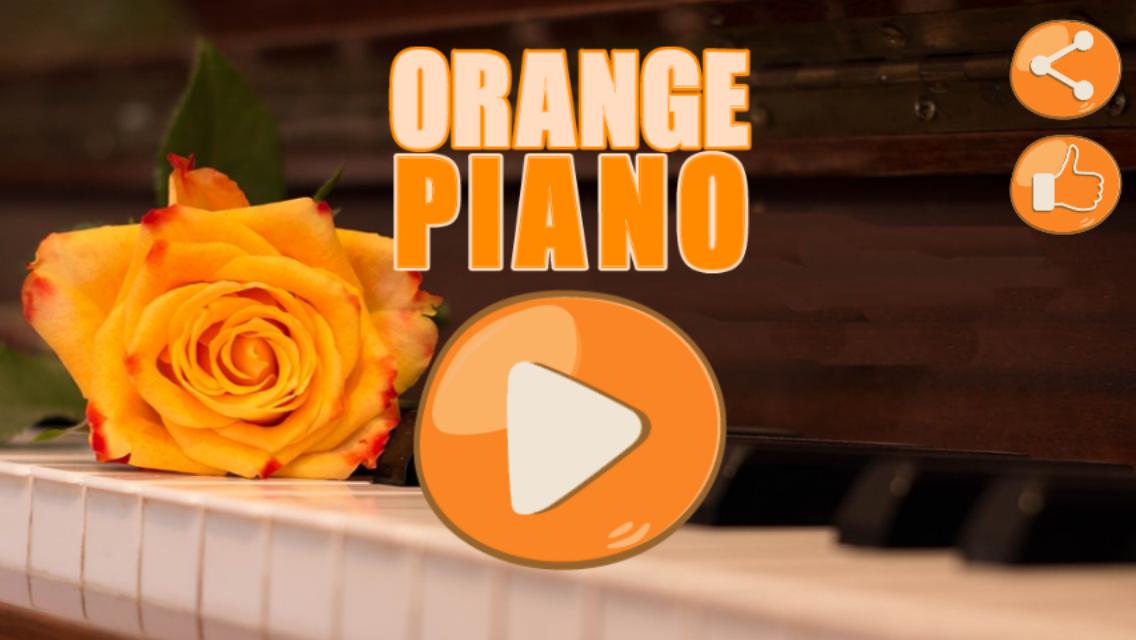 Orange Piano