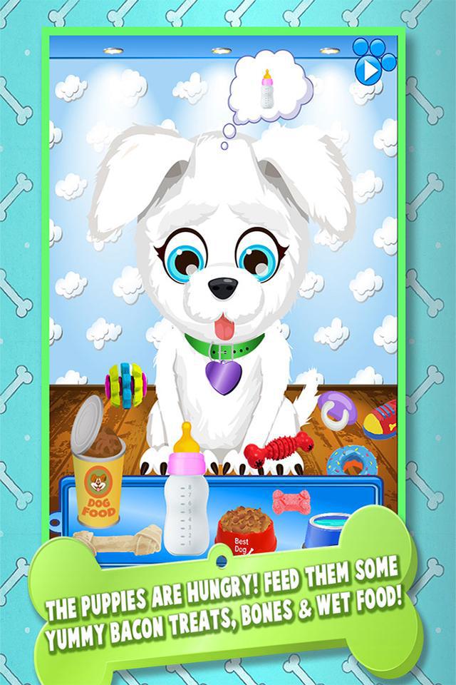 Newborn Puppy & Mommy Dog Virtual Pet Shop Animals_游戏简介_图2