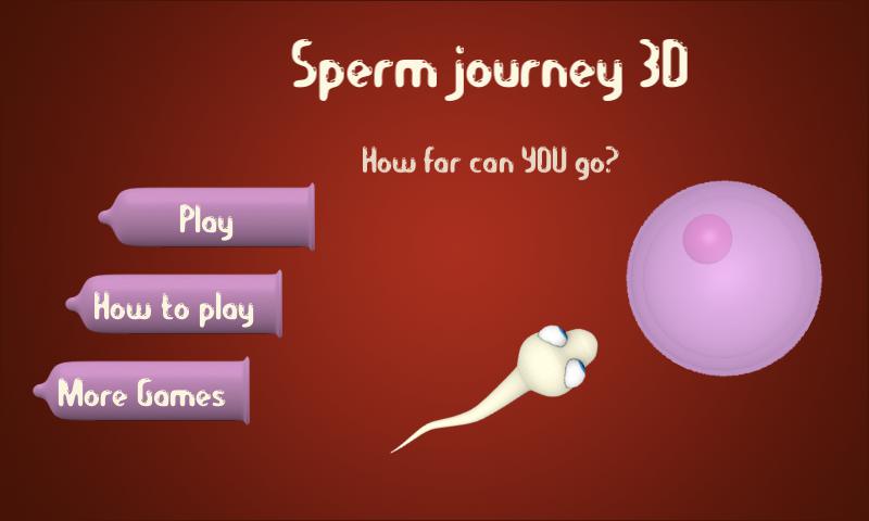 Sperm journey 3D