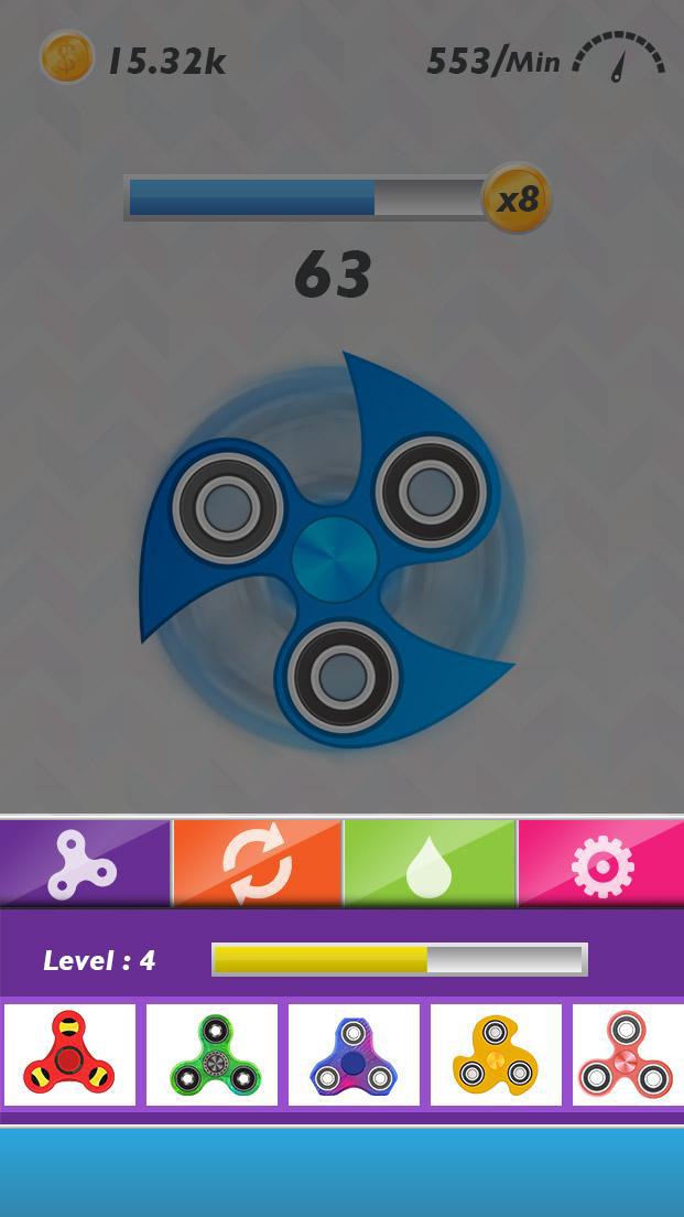 Fidget Spinner - Free Fidget Spinner Game for Kids_截图_5