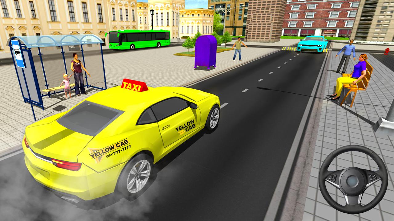 Taxi Mania 2019: Driving Simulator _截图_4