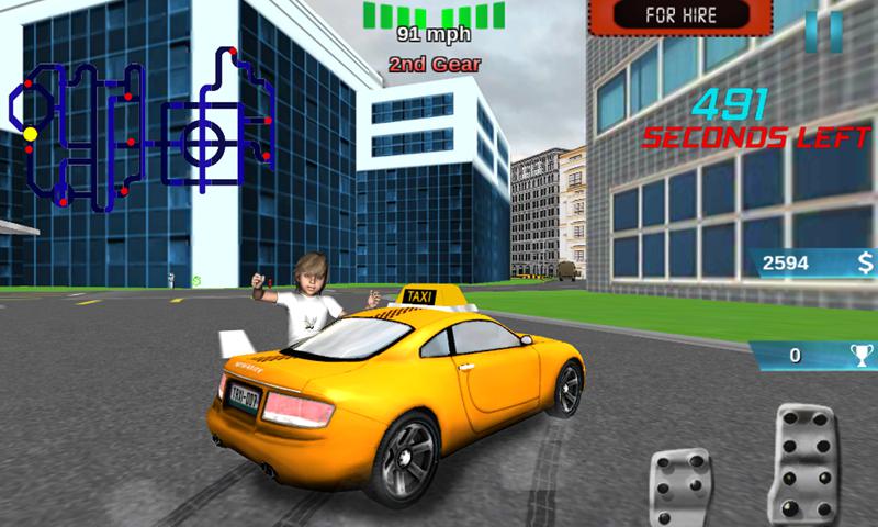 至尊3D出租车模拟器_截图_5