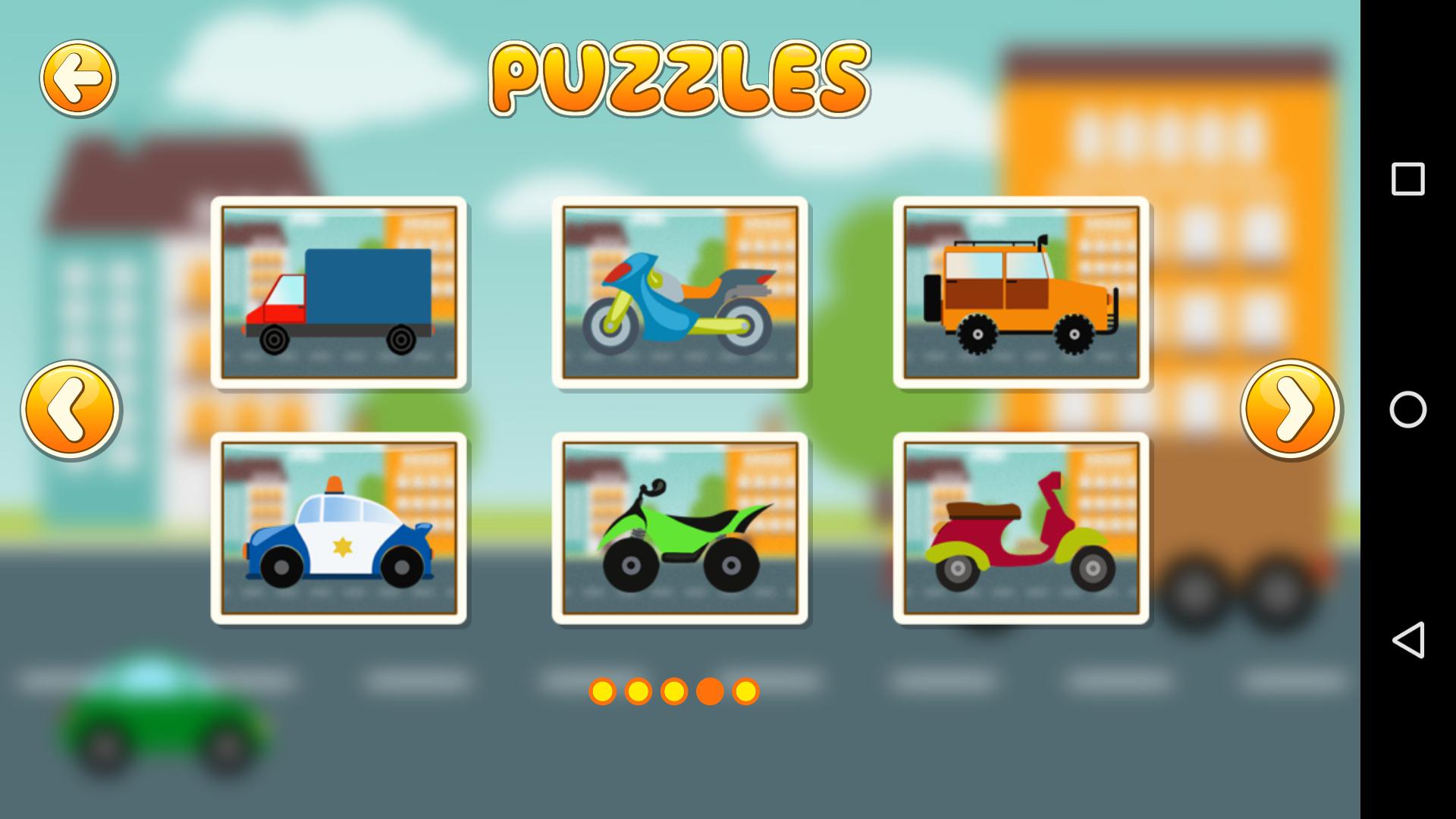 Puzzles for Kids - Cars_游戏简介_图3