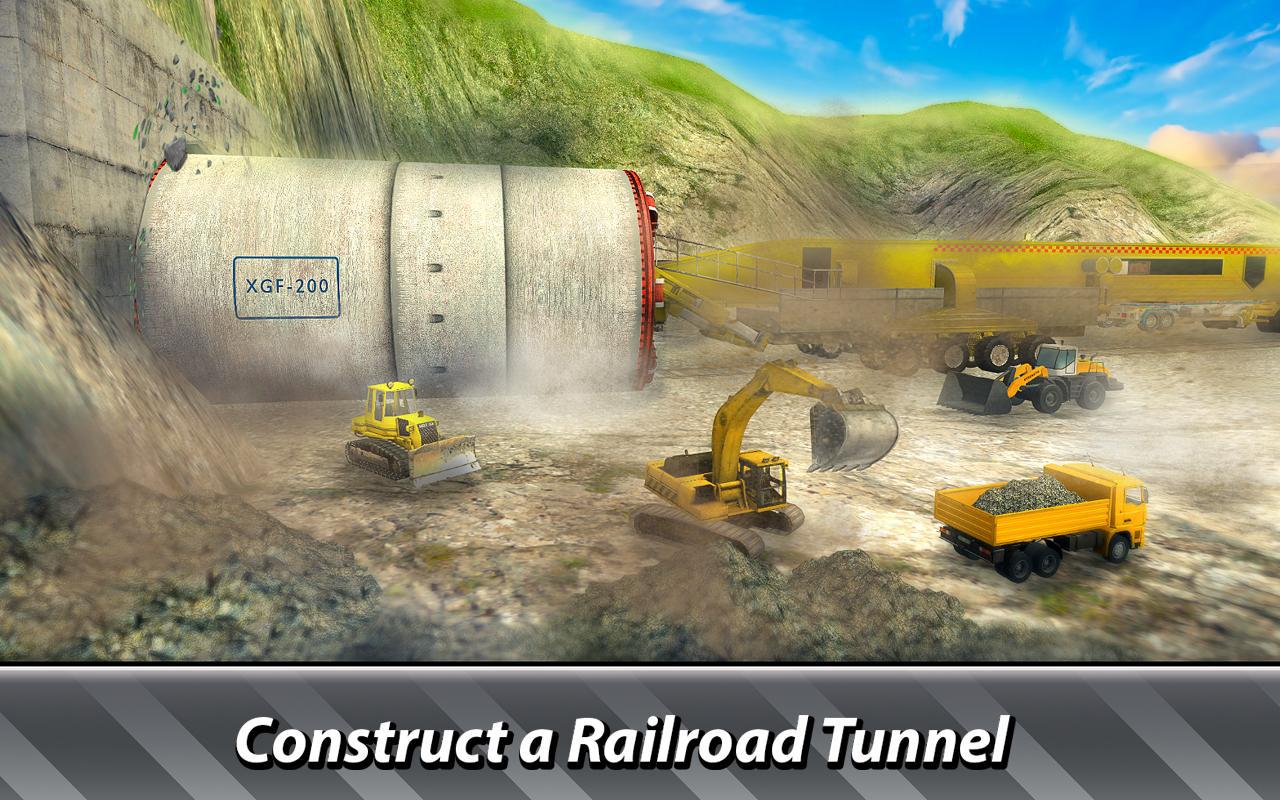 铁路隧道施工模拟器