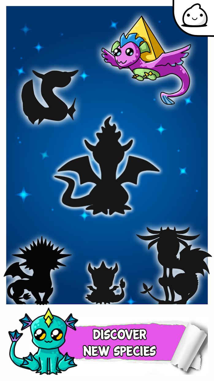 Dragons Evolution -Merge Clicker Kawaii Idle Game_截图_3