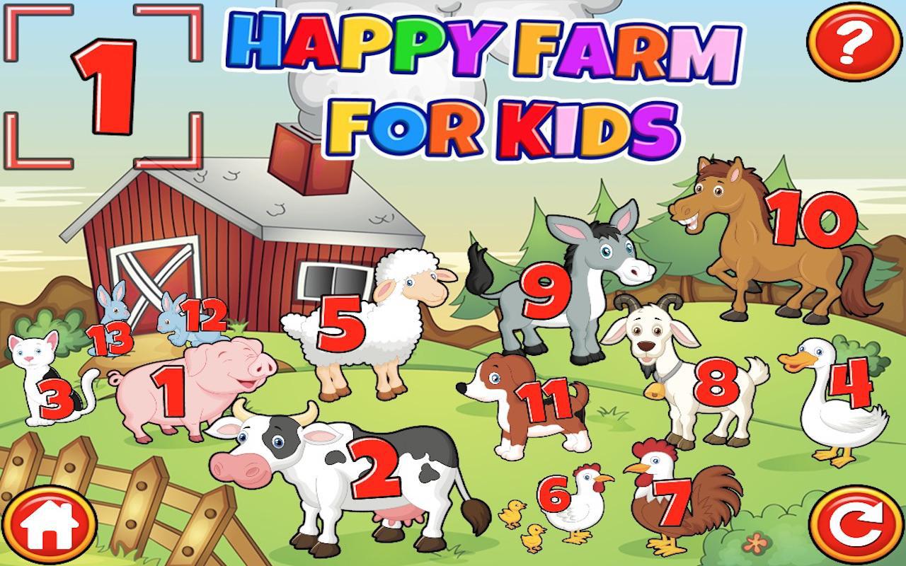 Happy Farm For Kids_截图_2