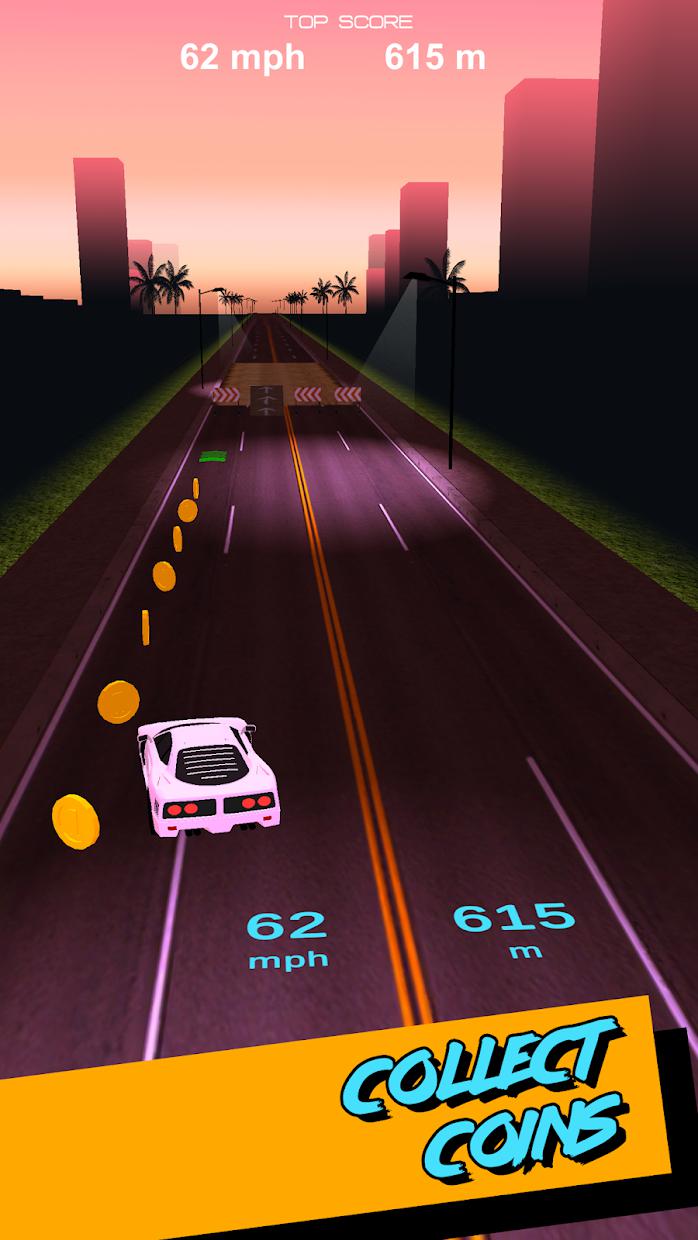 Turbo ’84: Retro Joyride. Drive fast, don’t crash!_游戏简介_图3