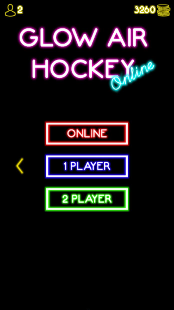 Glow Air Hockey Online_截图_4