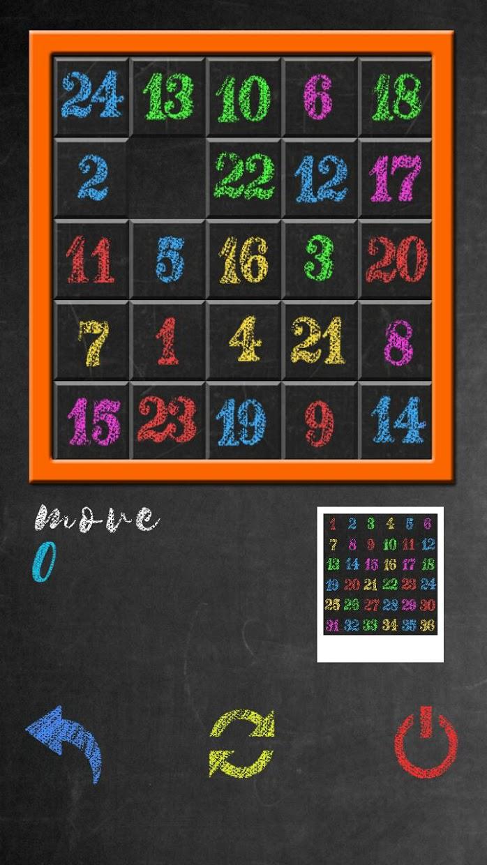 Classic Number Slide Puzzle_截图_2