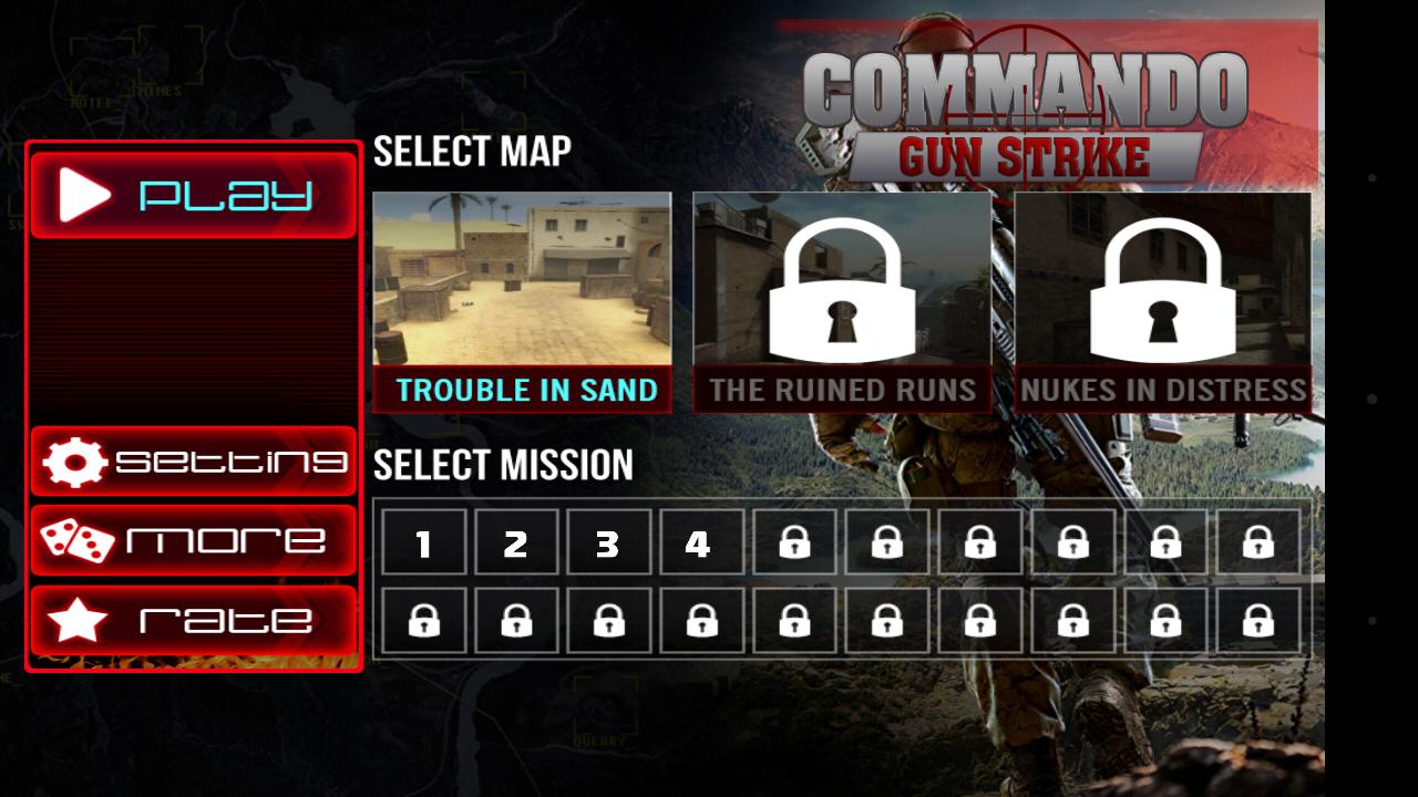 Desert Commando Missions