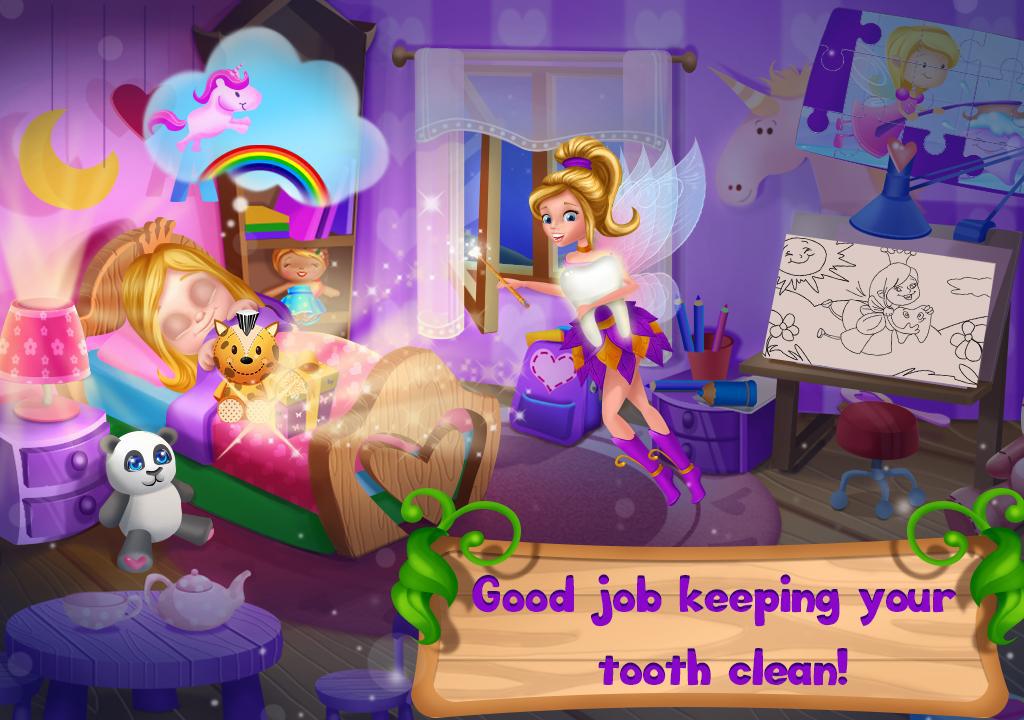 Tooth Fairy Princess: Cleaning Fantasy Adventure_截图_3