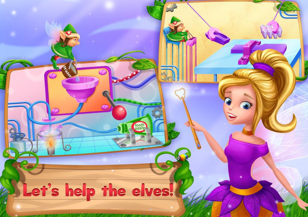 Tooth Fairy Princess: Cleaning Fantasy Adventure_截图_2