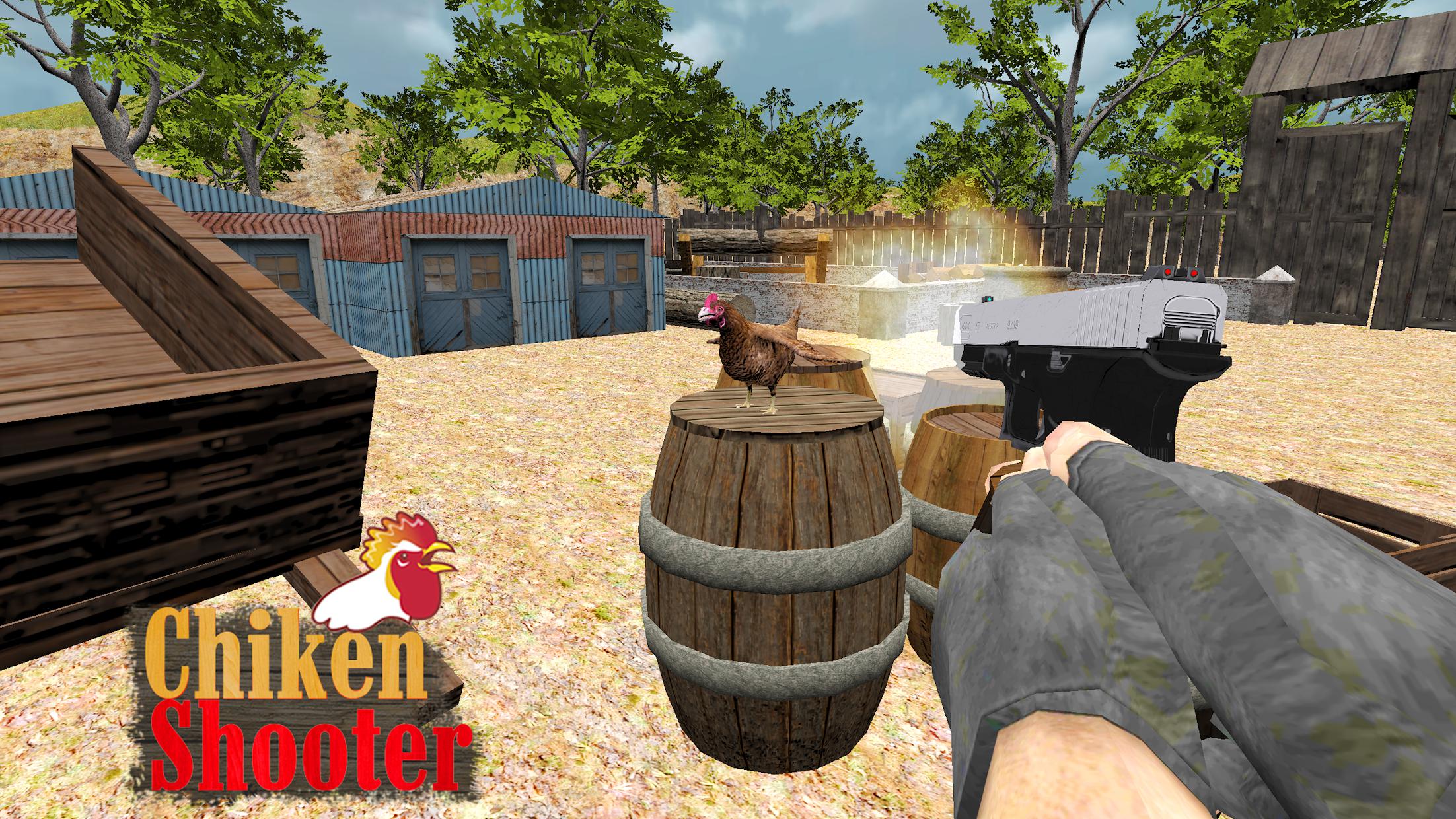 Chicken Shooter in Chicken Farm for Chicken Shoot