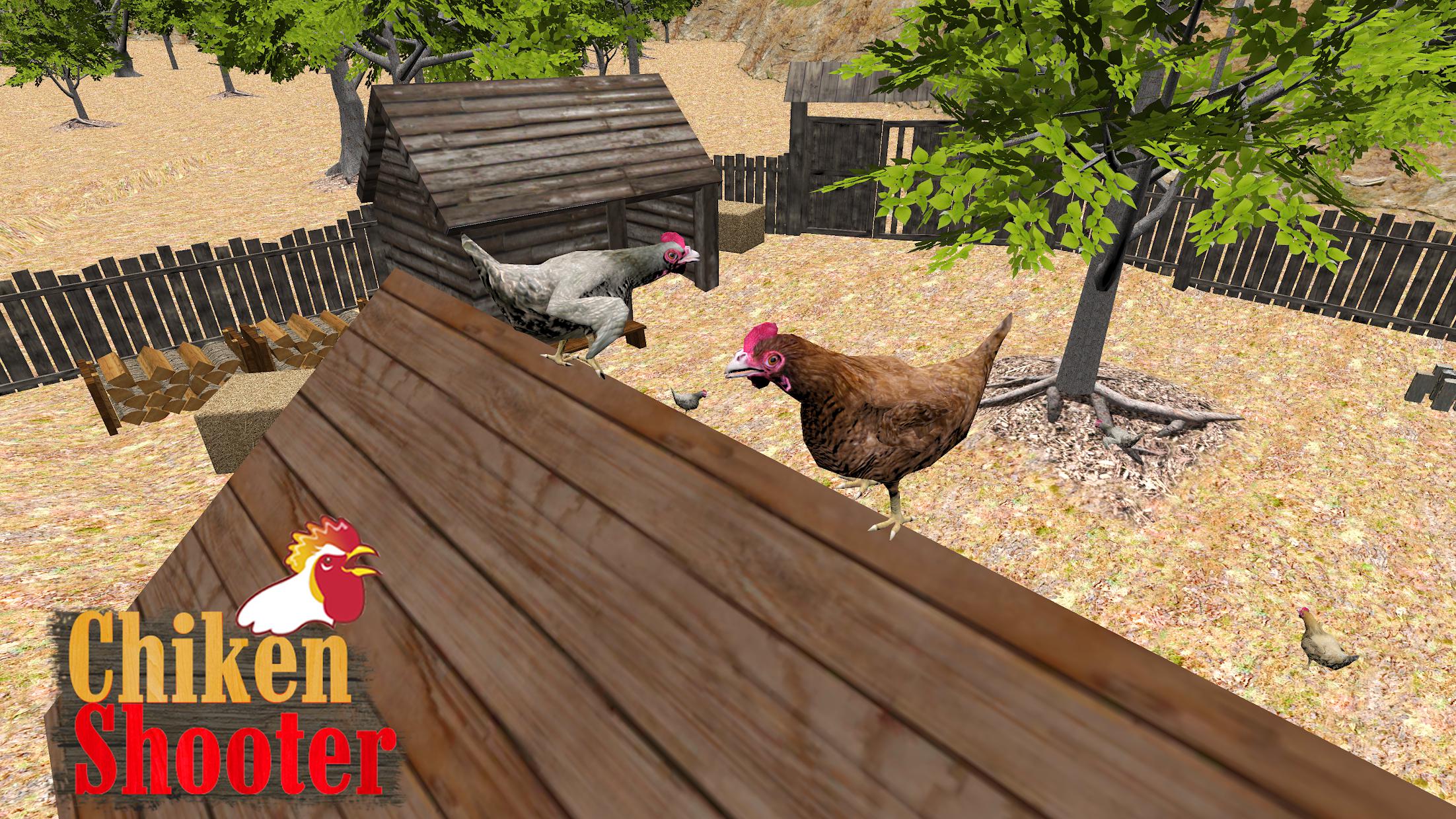 Chicken Shooter in Chicken Farm for Chicken Shoot_游戏简介_图2