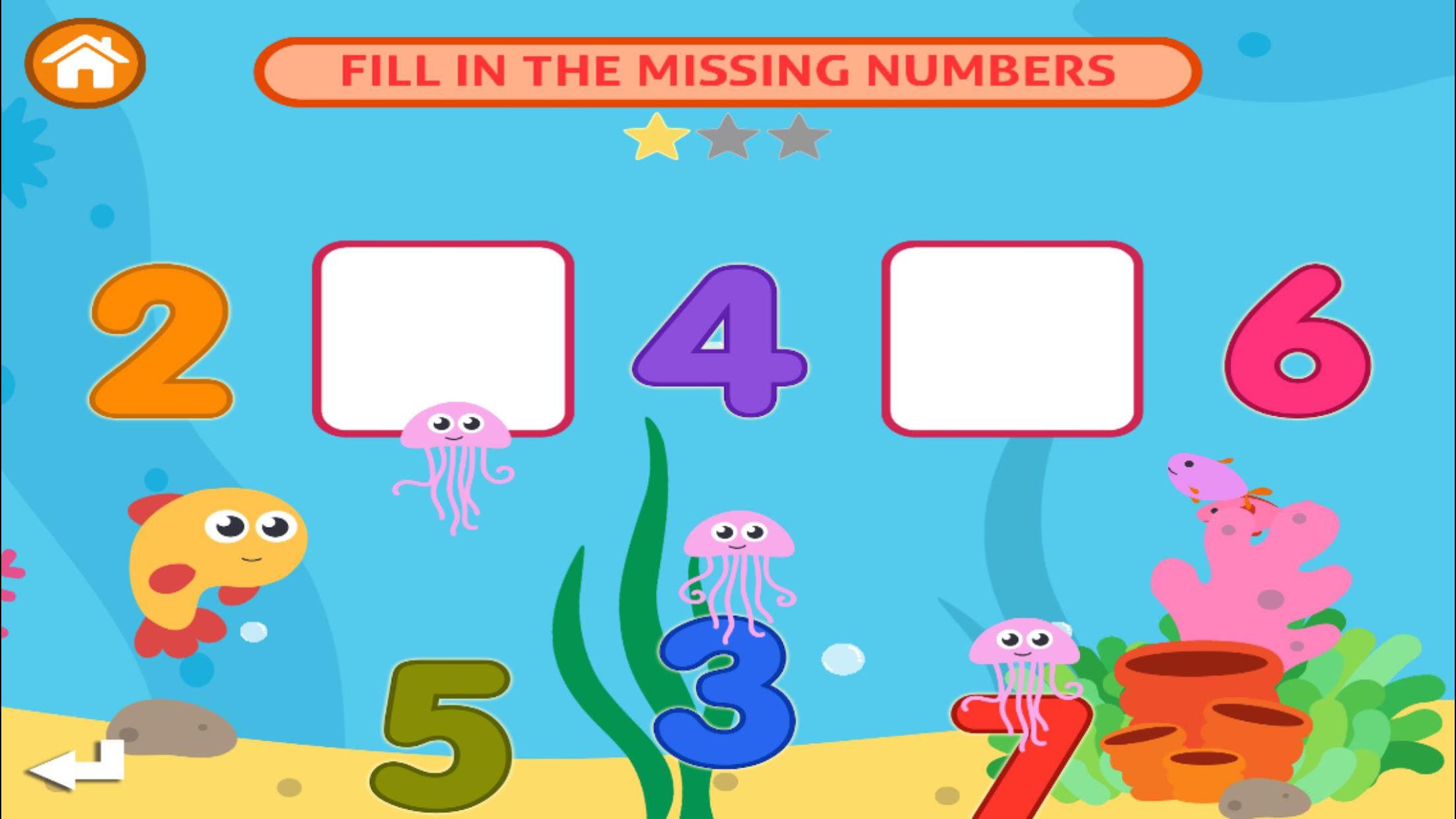 Numbers & Counting Games 123 - For Toddlers & Kids