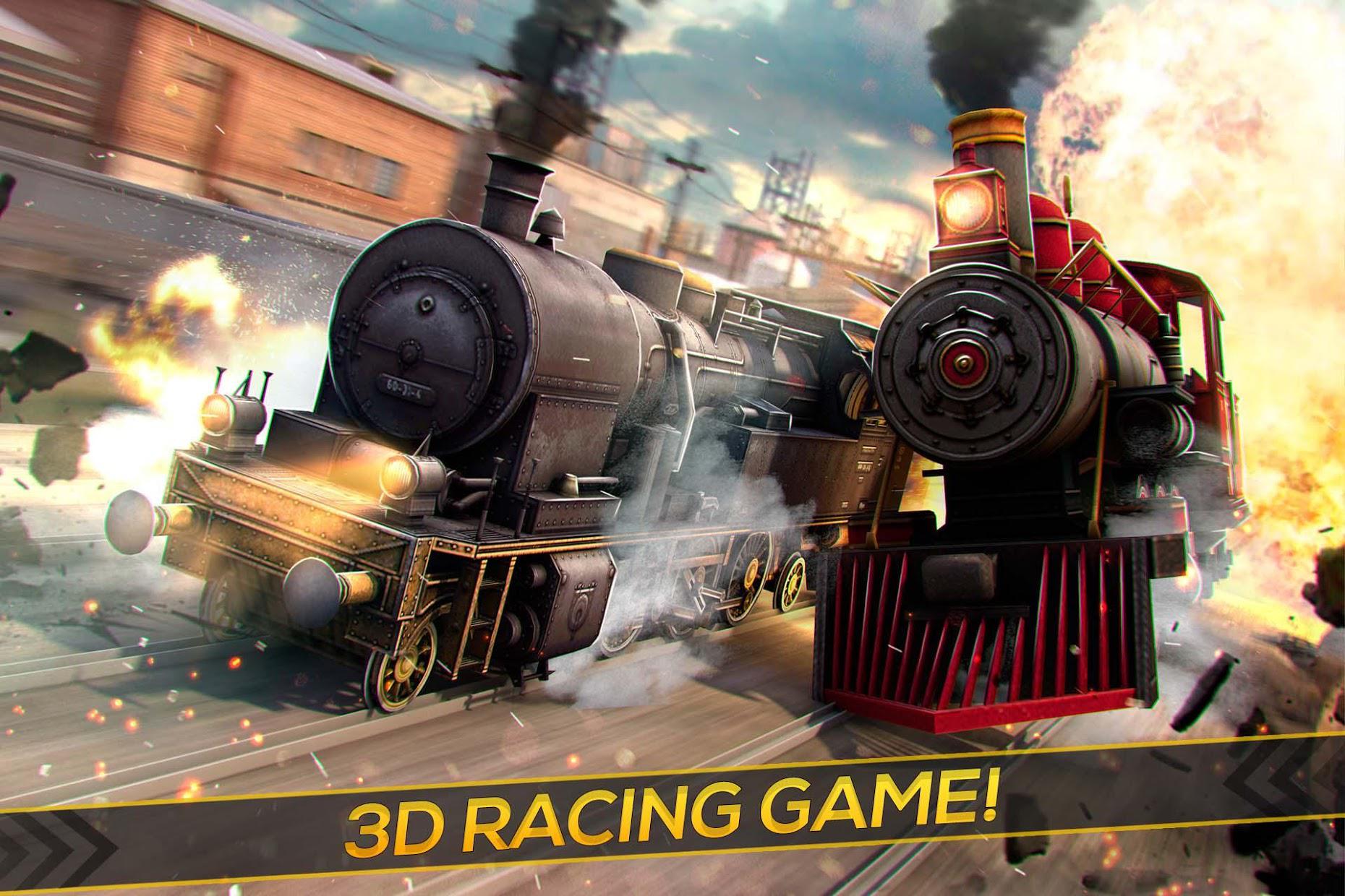Trains Race 3D Simulator