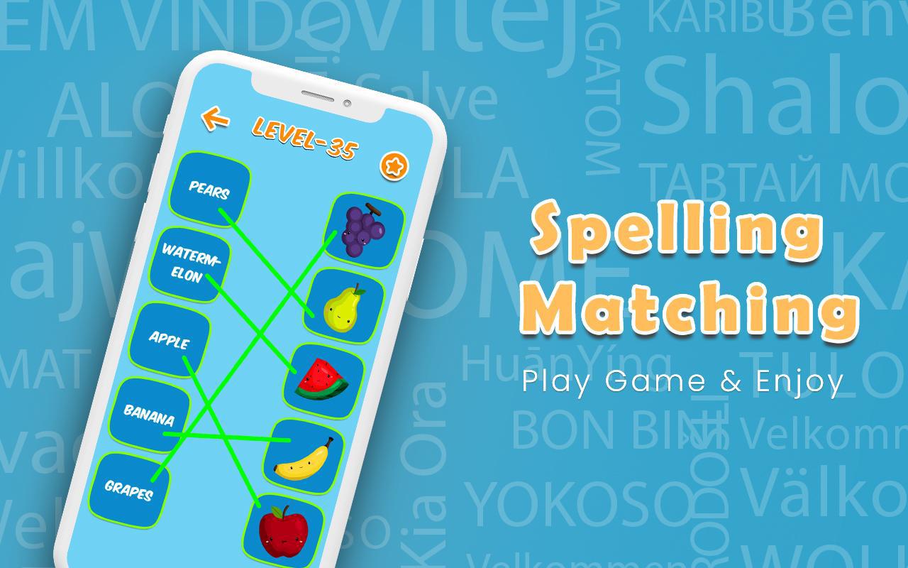 Kids Spelling Match Games - Kids Spelling Learning_游戏简介_图4