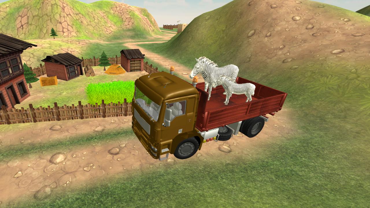  Truck Simulator: Animal Transportation Truck_截图_2