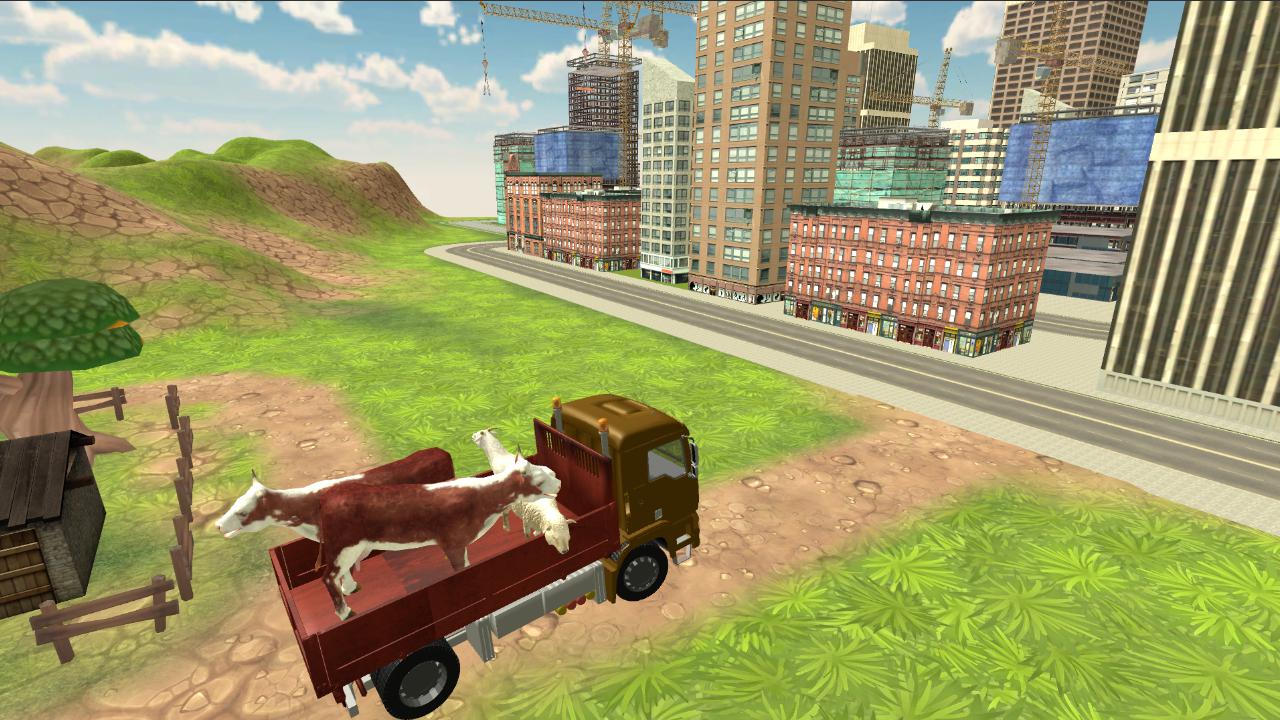  Truck Simulator: Animal Transportation Truck_截图_3