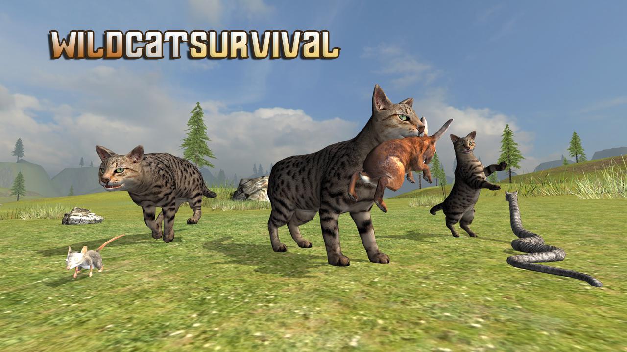 Wild Cat Survival Simulator