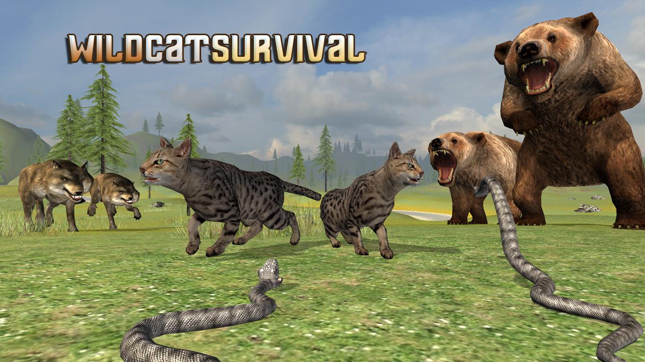 Wild Cat Survival Simulator_截图_2
