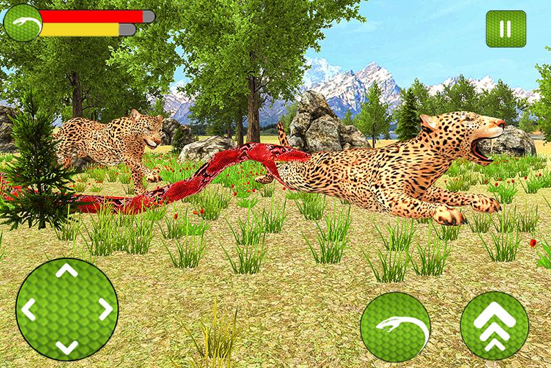 Wild Anaconda Snake Forest Attack Simulator_截图_3
