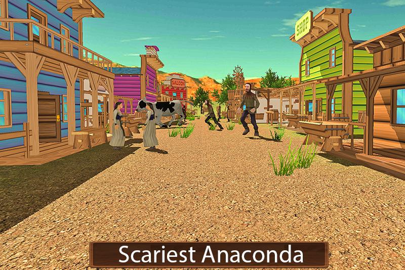 Wild Anaconda Snake Forest Attack Simulator_截图_4