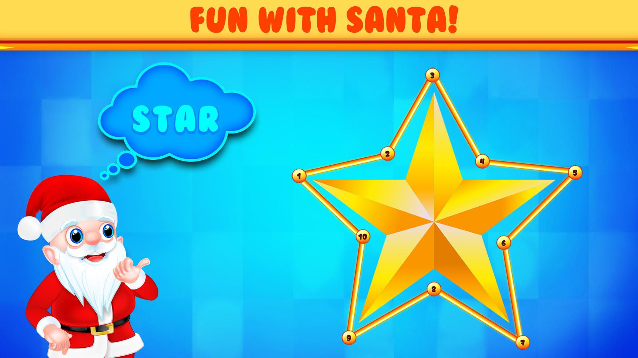 Connect Dots Kids Puzzle Game - Christmas Fun_截图_5