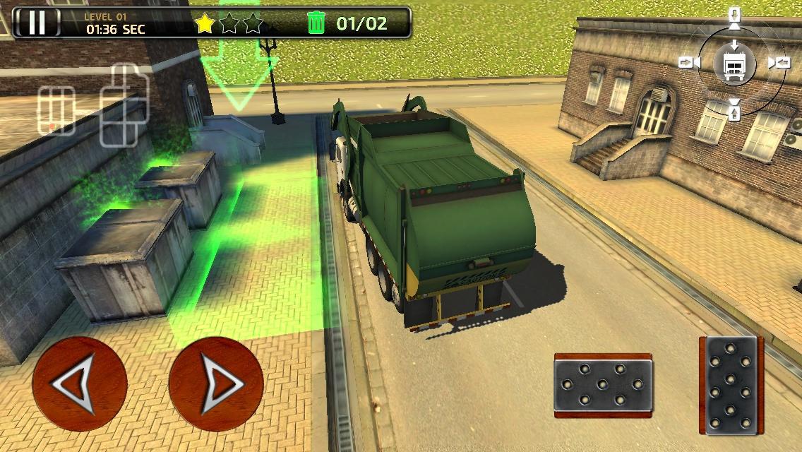 Garbage Truck Simulator 3D Racing & Parking Games_截图_4