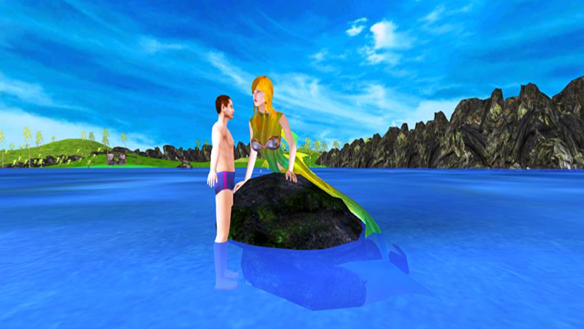 Hungry Mermaid Simulator Sea_截图_2