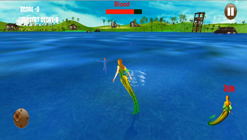 Hungry Mermaid Simulator Sea_截图_3