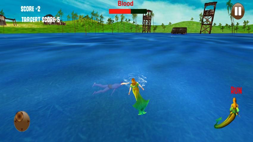 Hungry Mermaid Simulator Sea_截图_4