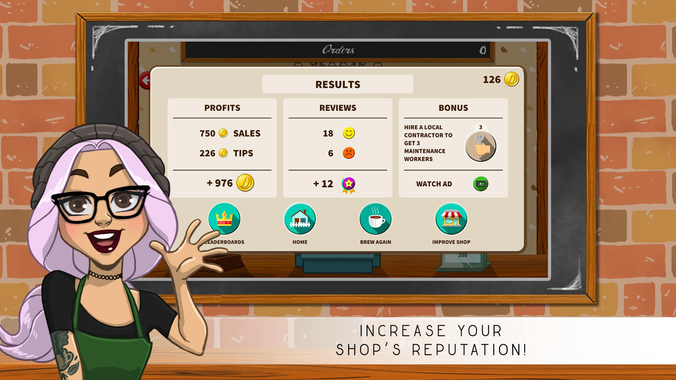 Express Oh: Coffee Brewing Game_截图_5