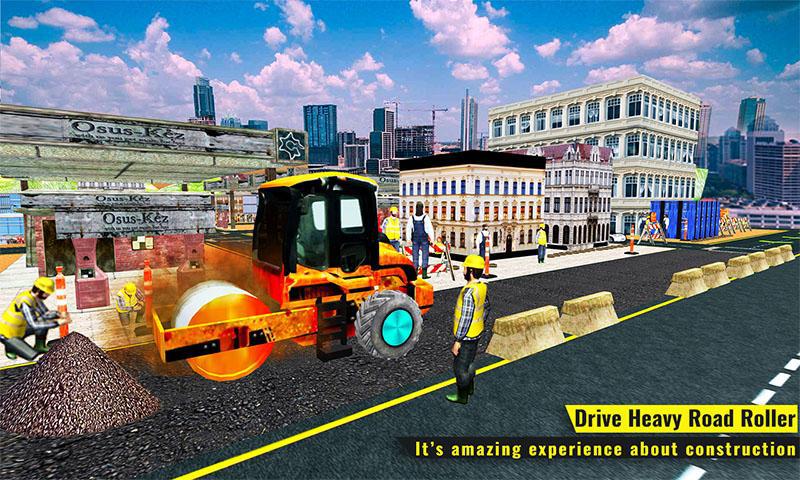 City Builder Real Road Construction_游戏简介_图4