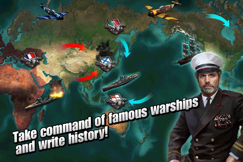 Age of Ships: battleships war_截图_4