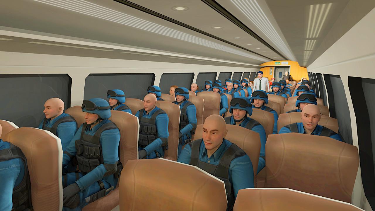 Army Train Driving 3D - Cargo Transport Sim_截图_3