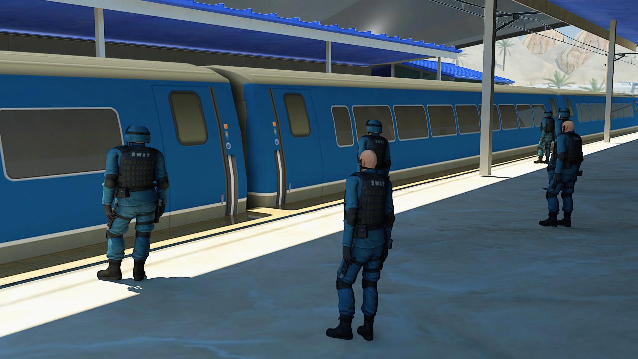 Army Train Driving 3D - Cargo Transport Sim_游戏简介_图4