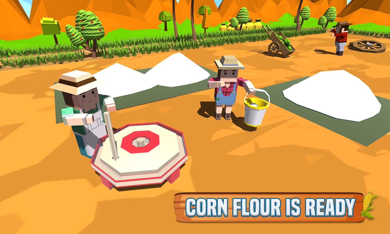 玉米农场专业：块状农民模拟器_截图_5