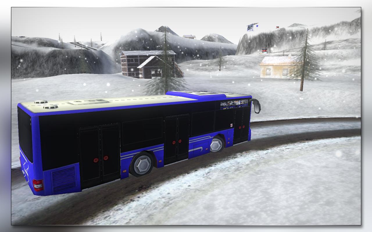 雪 公共汽车 司机