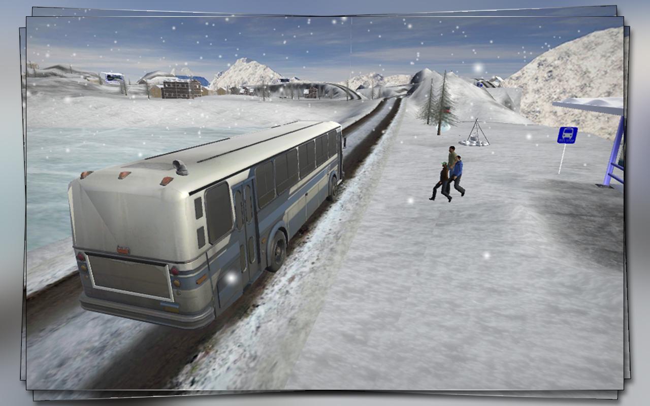 雪 公共汽车 司机_截图_3
